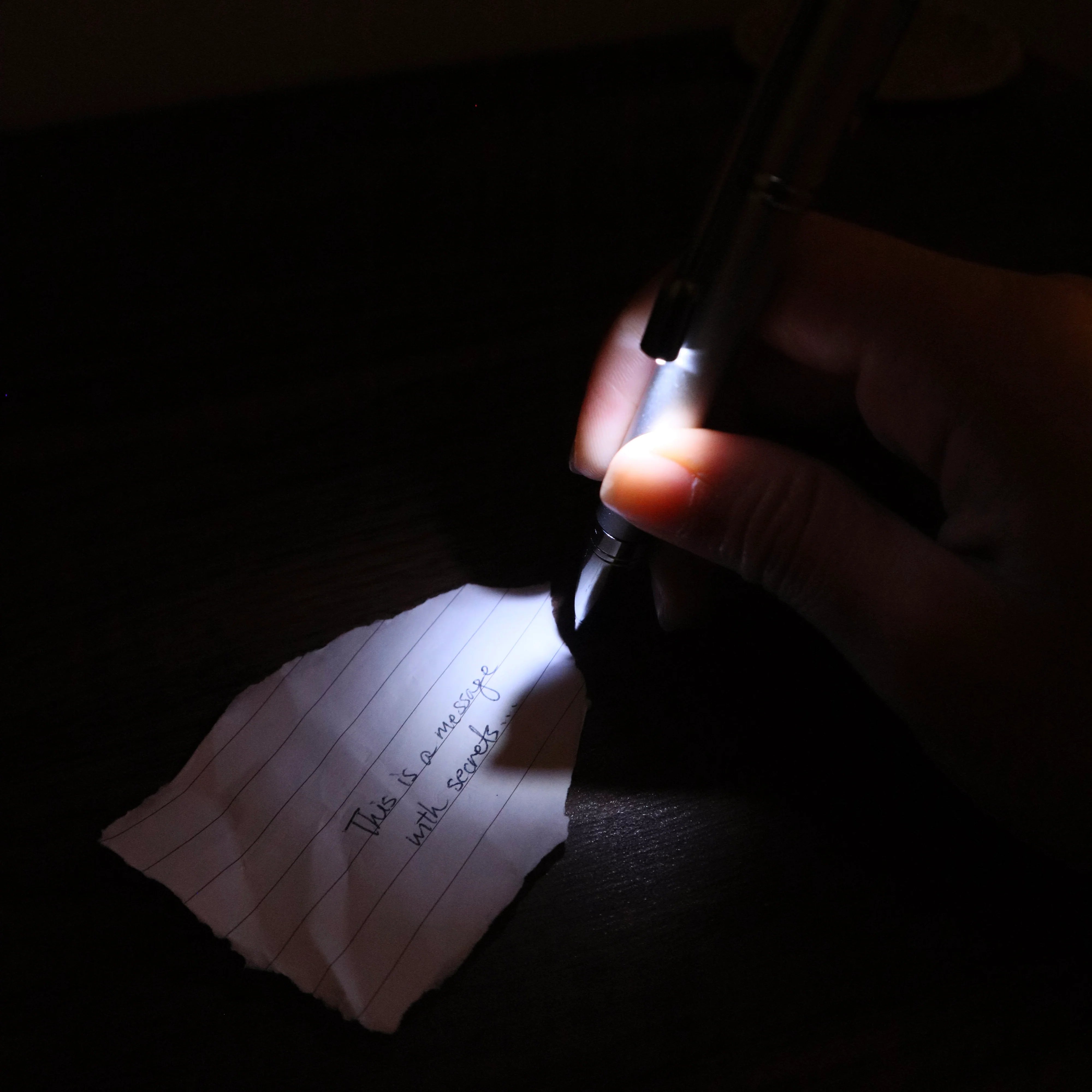 Spy Pen with Light and Laser Pointer