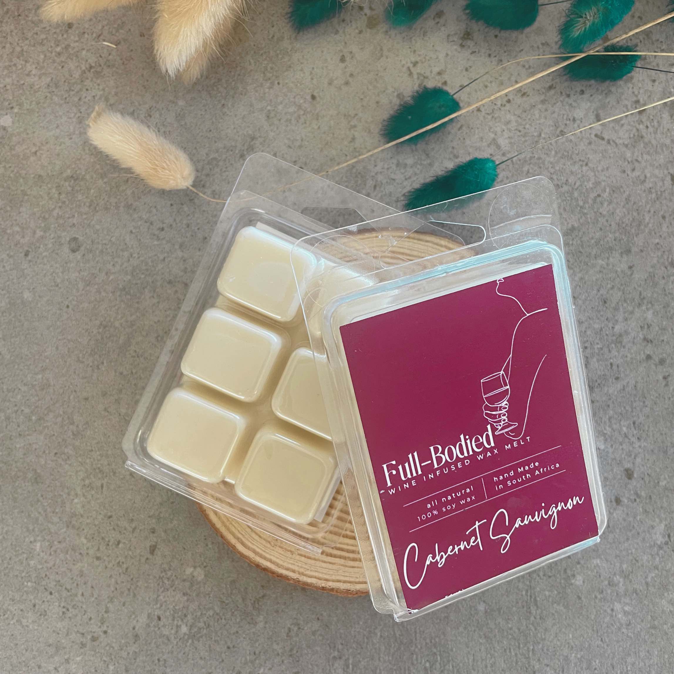 Wine-Infused Natural Soy Wax Melts (assorted)