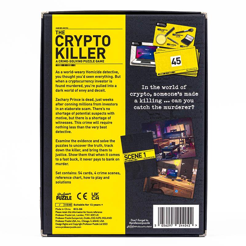 The Crypto Killer – Crime Solving Game