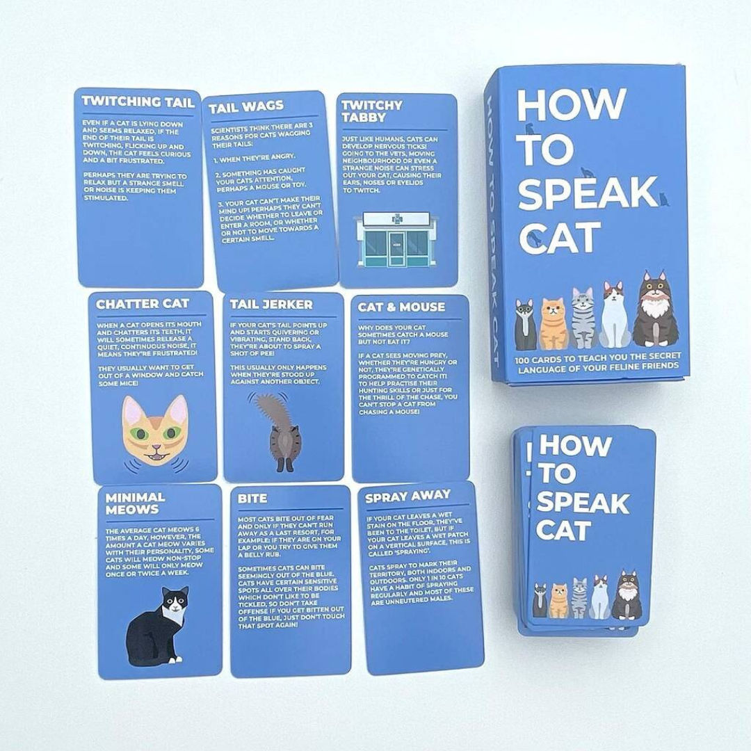 "How to Speak Cat" Card Pack