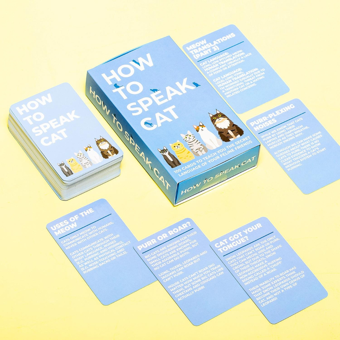 "How to Speak Cat" Card Pack