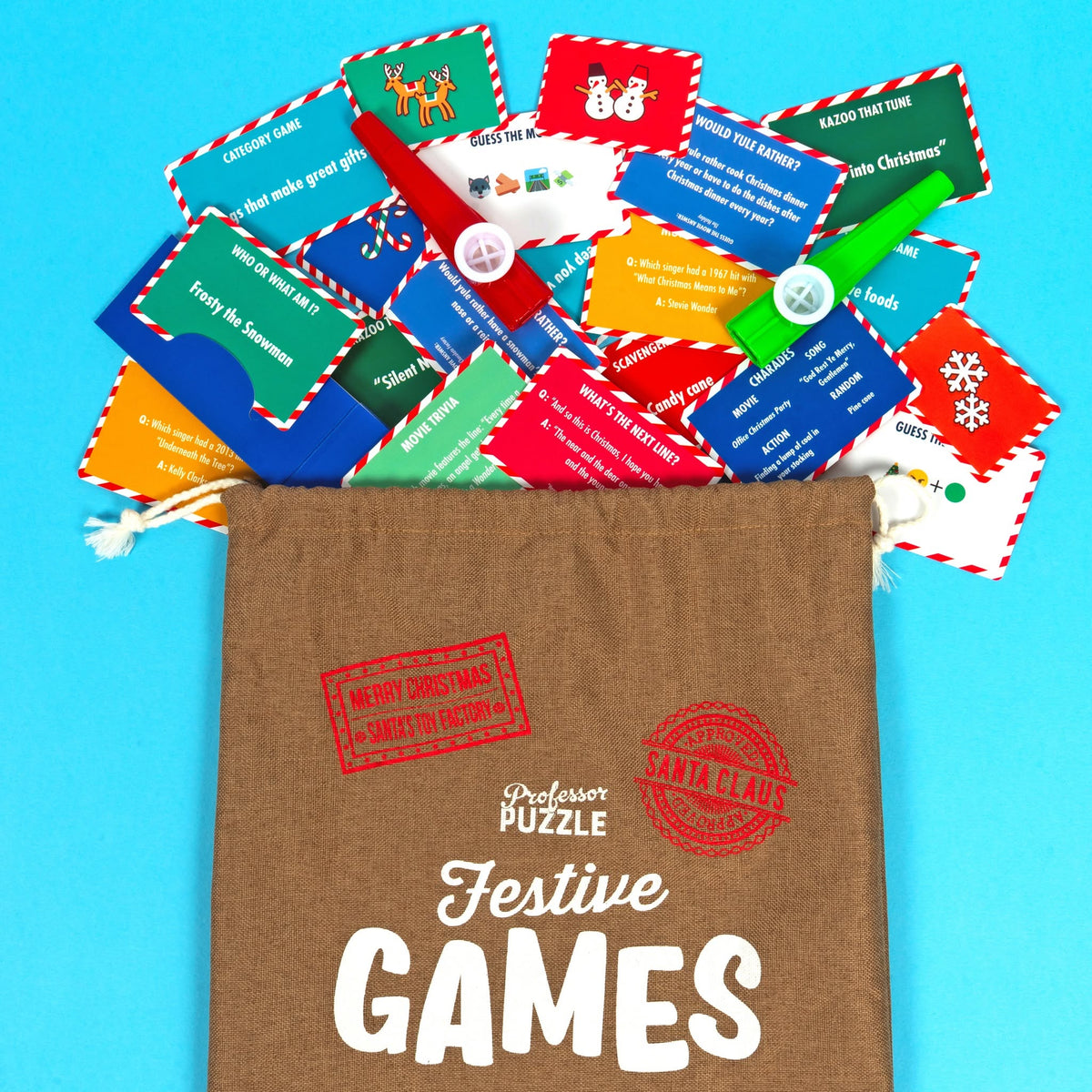 Festive Family Games (includes 12 Christmas-themed games)