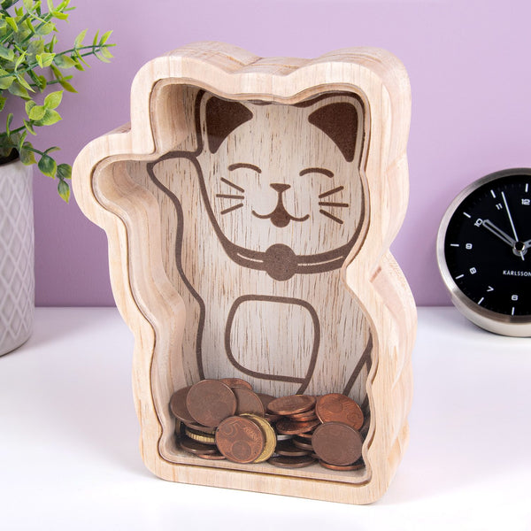 未開封 村上隆 geisai 招き猫 lucky cat coin bank 612293-Kikkerland-Luckt-Cat-