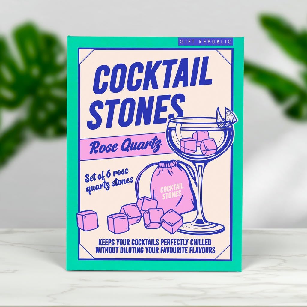 Rose Quartz Cocktail Stones