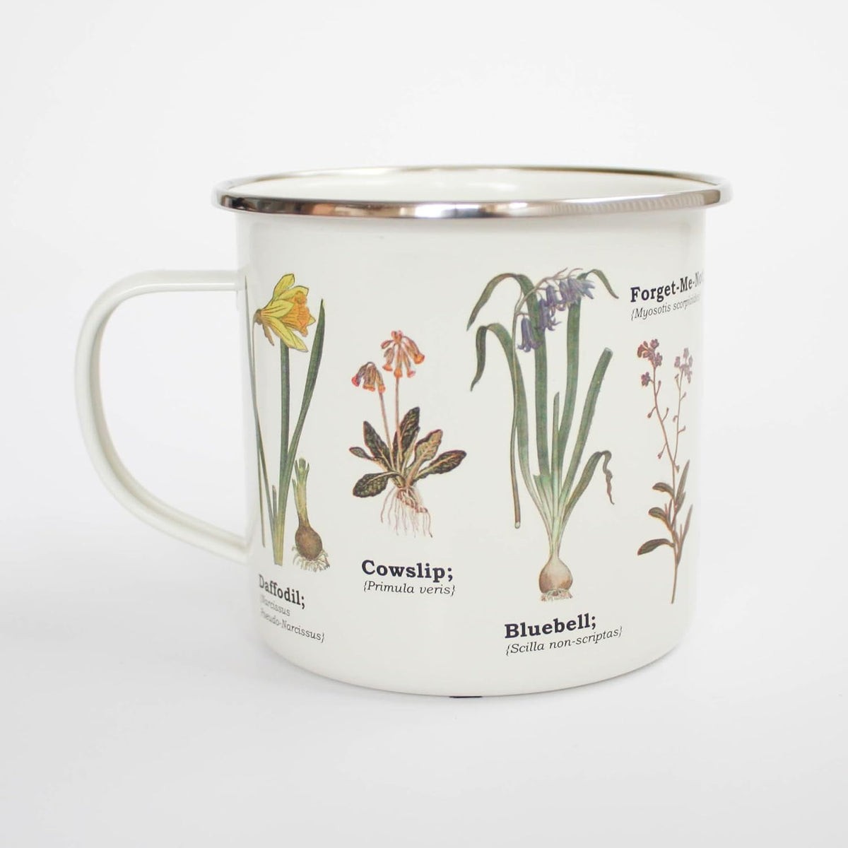 Wildflowers Enamel Mug