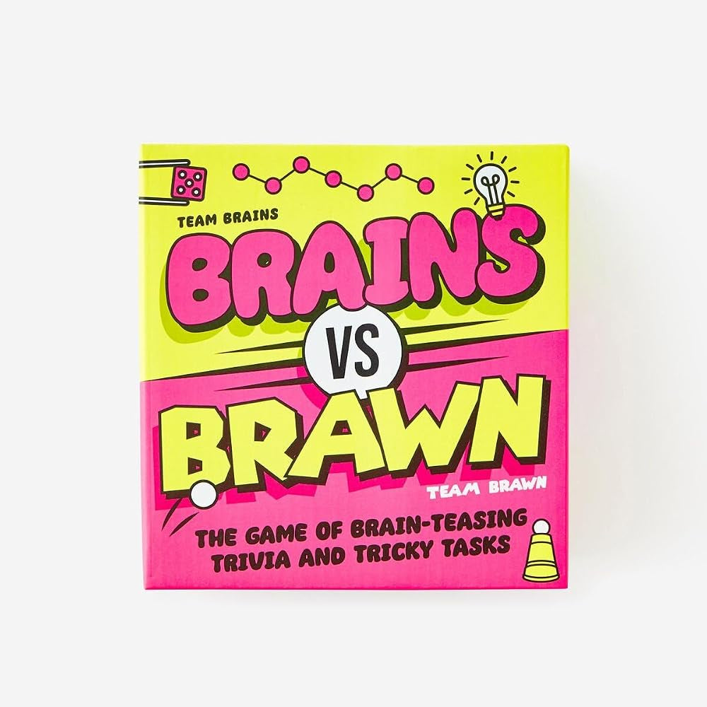 Brains vs. Brawn Party Challenge Game