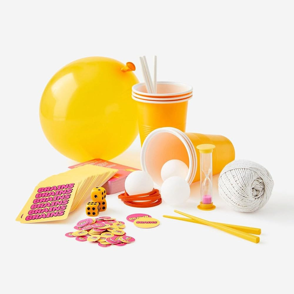 Brains vs. Brawn Party Challenge Game