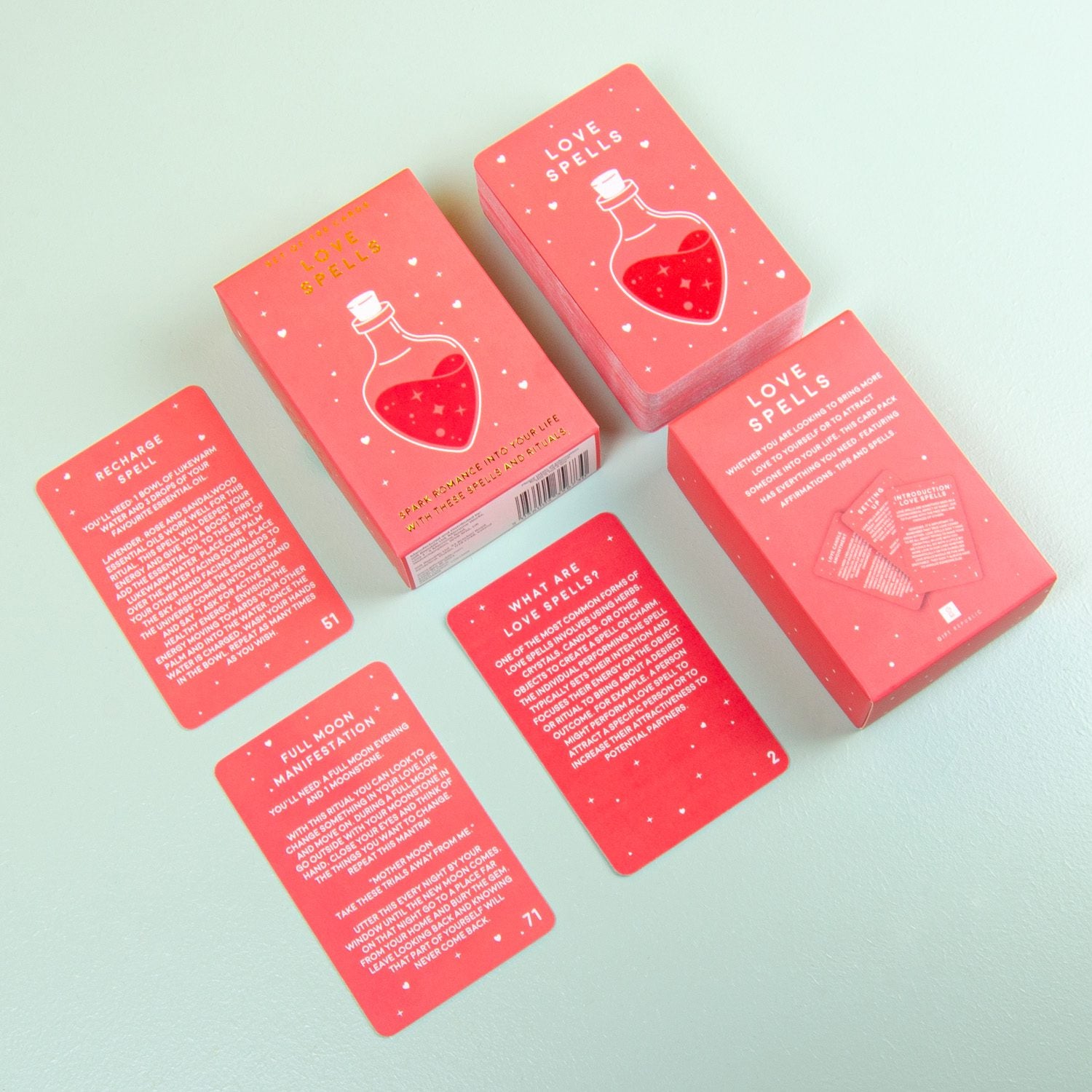 Love Spells Novelty Card Pack