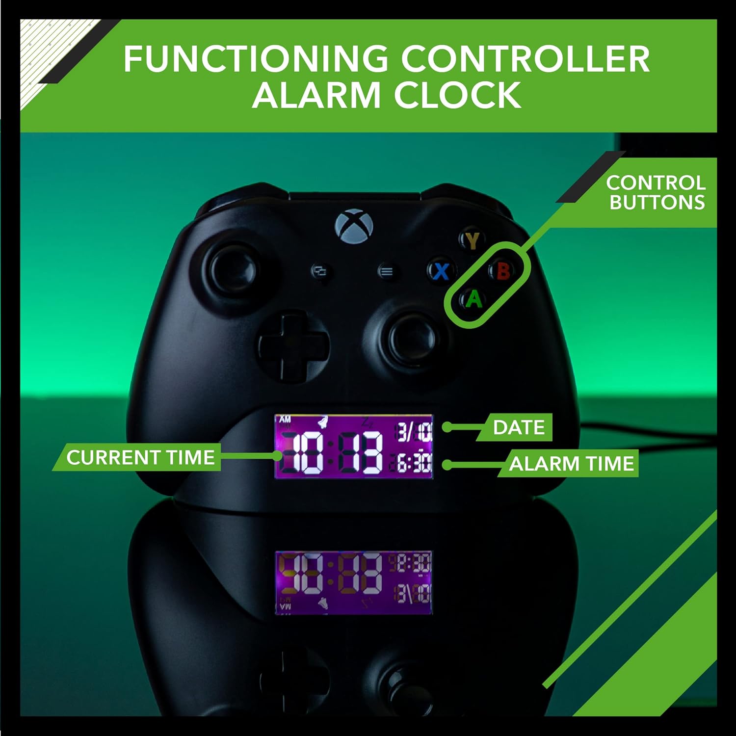 Xbox Controller Alarm Clock