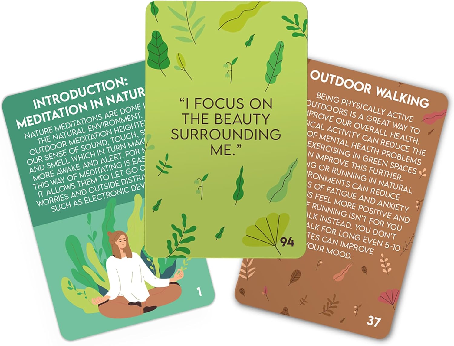 Nature Meditations Wellbeing Card Pack