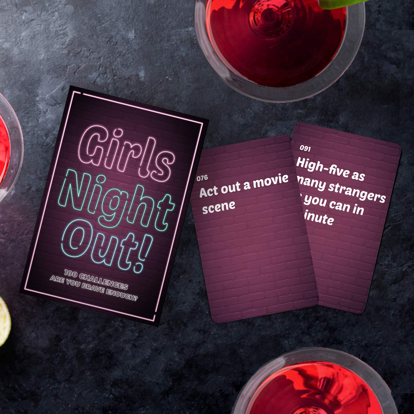 Girls' Night Out Challenge Cards