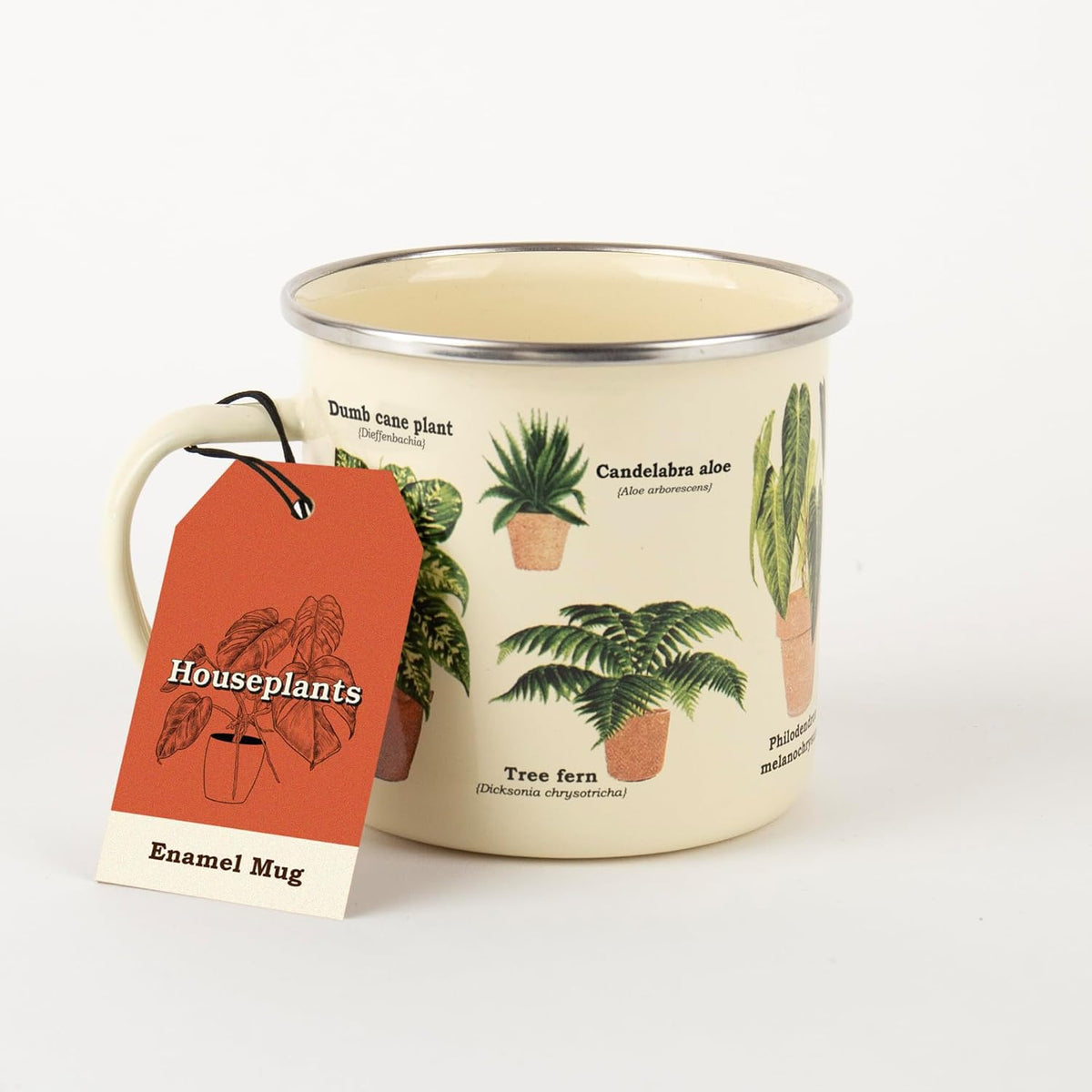 Houseplants Enamel Mug