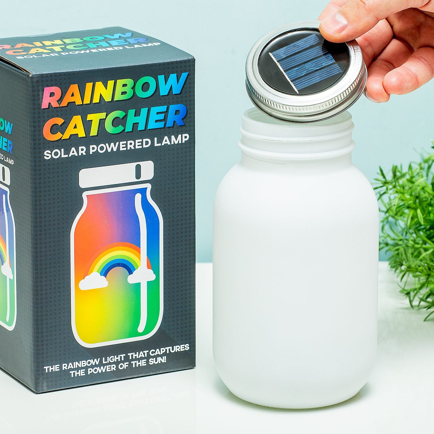Rainbow Catcher Solar Jar