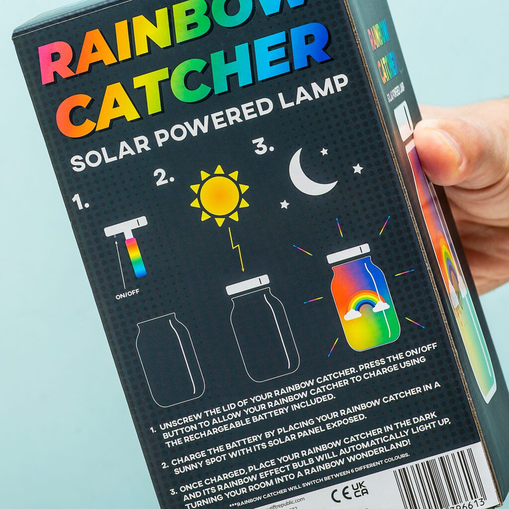 Rainbow Catcher Solar Jar