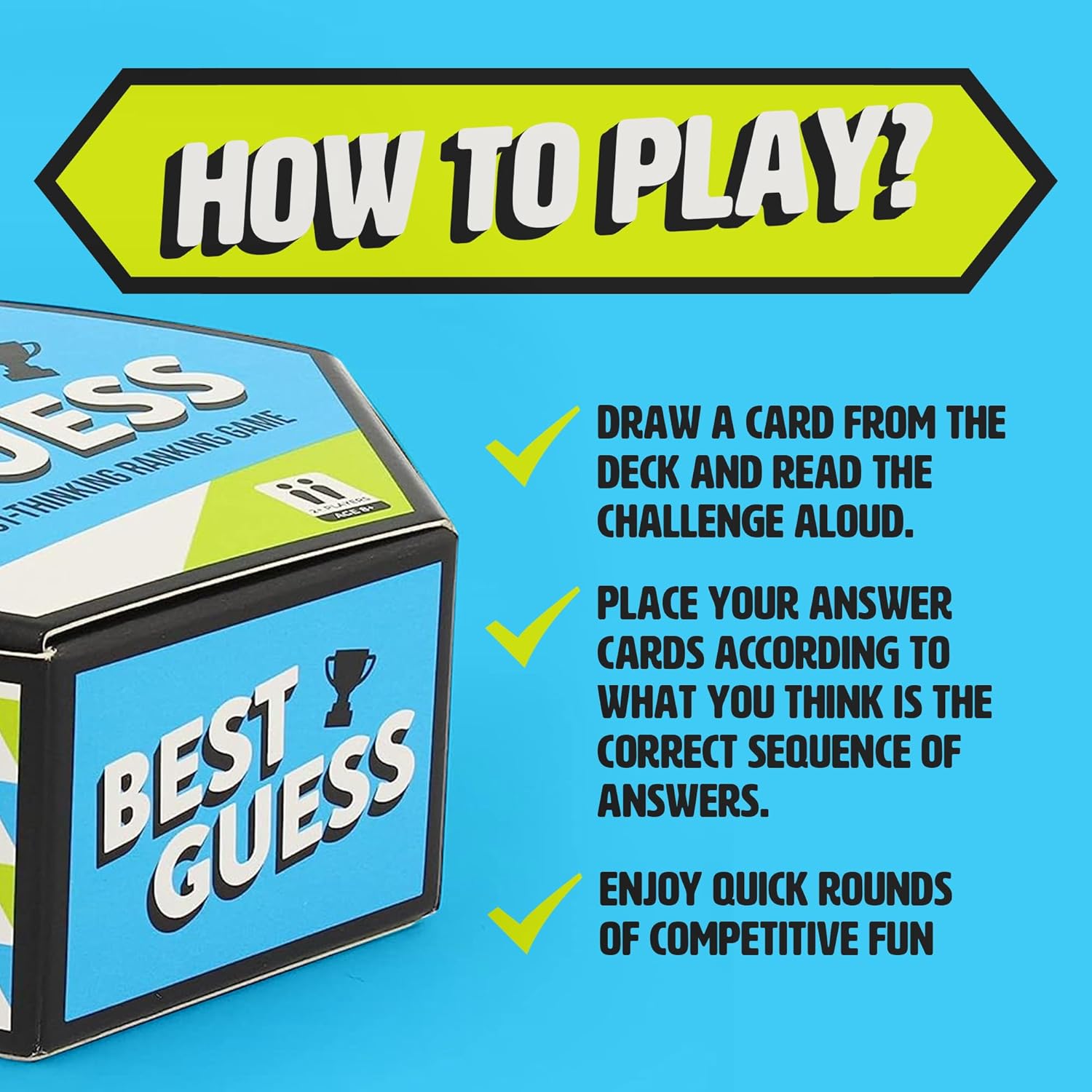 "Best Guess" Fast-Thinking Ranking Game