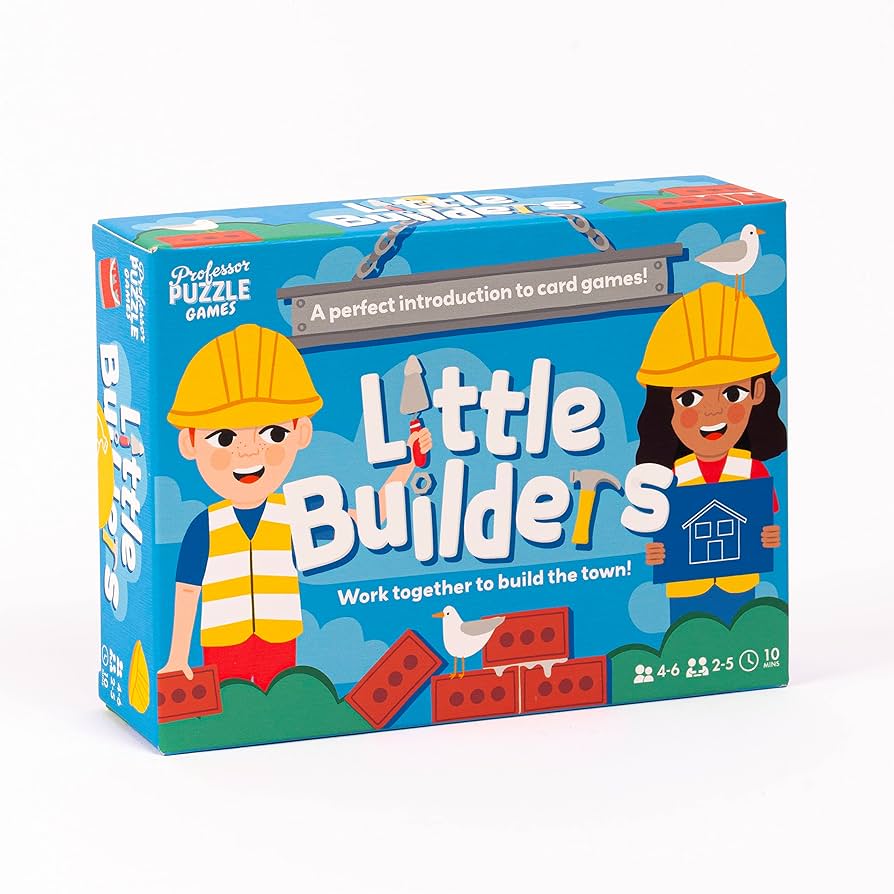 "Little Builders" Kids' Card Game