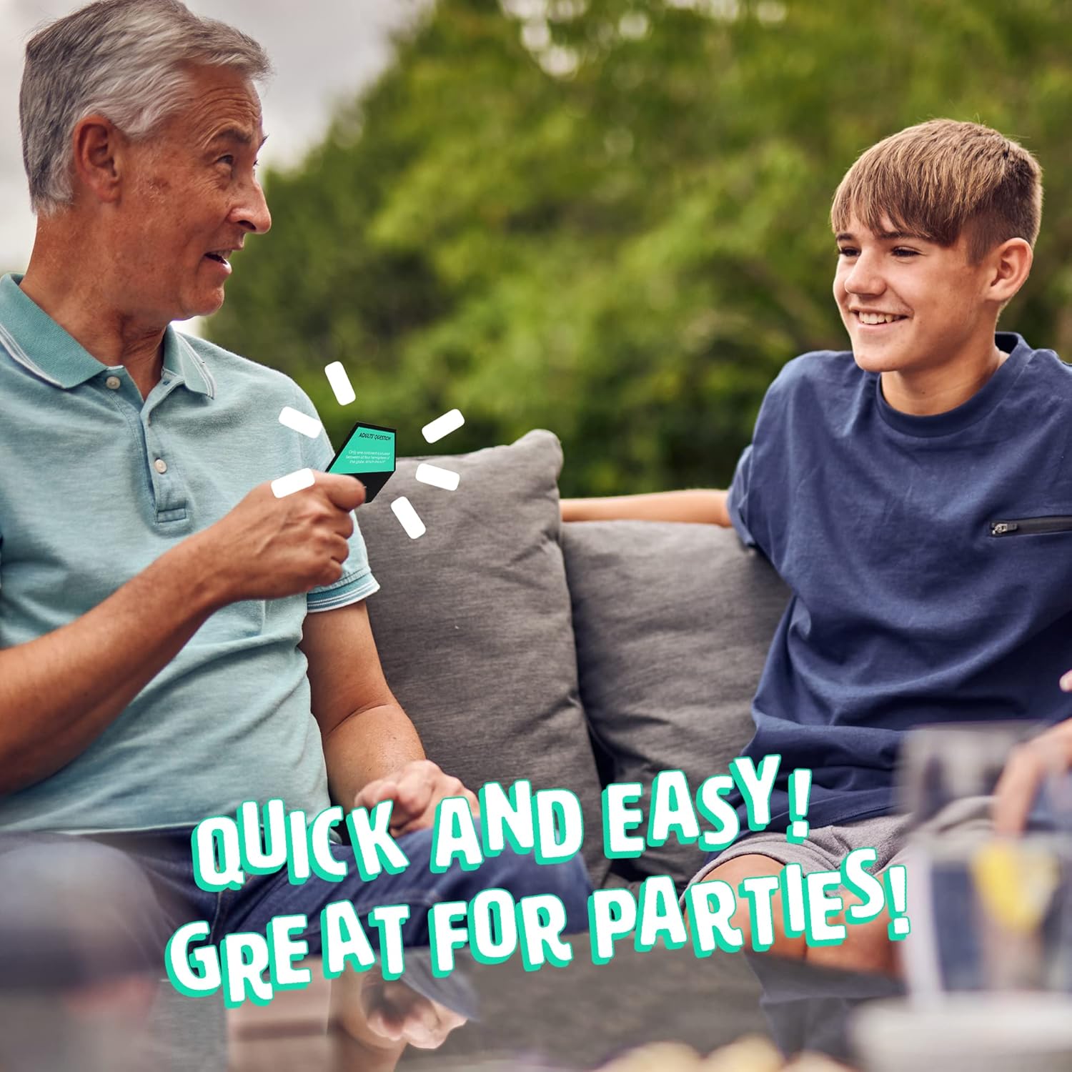 Kids vs Adults Trivia Card Game