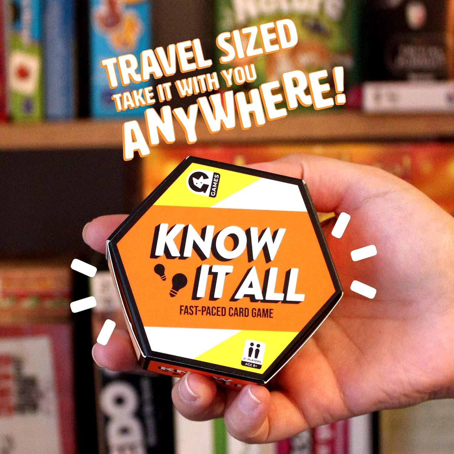 "Know It All" Fast-Paced Card Game