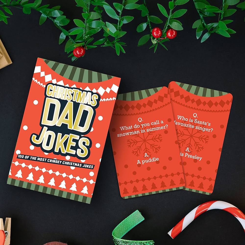 Christmas Dad Jokes Card Pack