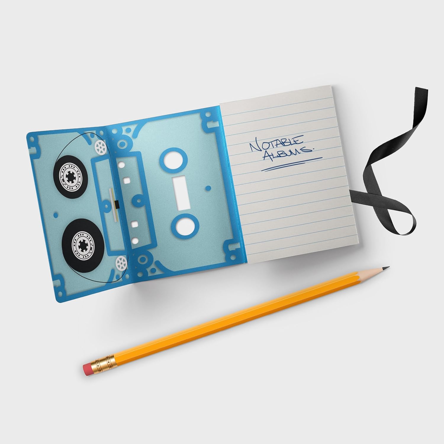 Mixtape Cassette Mini Notebooks (Set of 3)