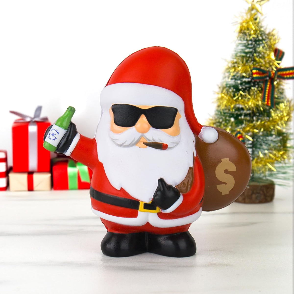 Bad Santa Talking Stress-Relief Toy