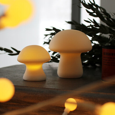 Porcelain Mushroom Light (Small or Large)