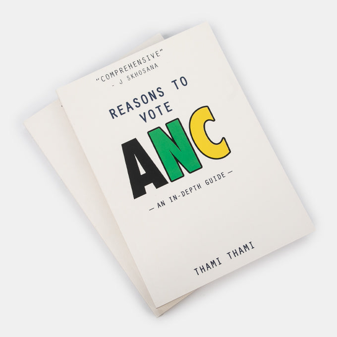 "Reasons to vote ANC" Blank Notebook