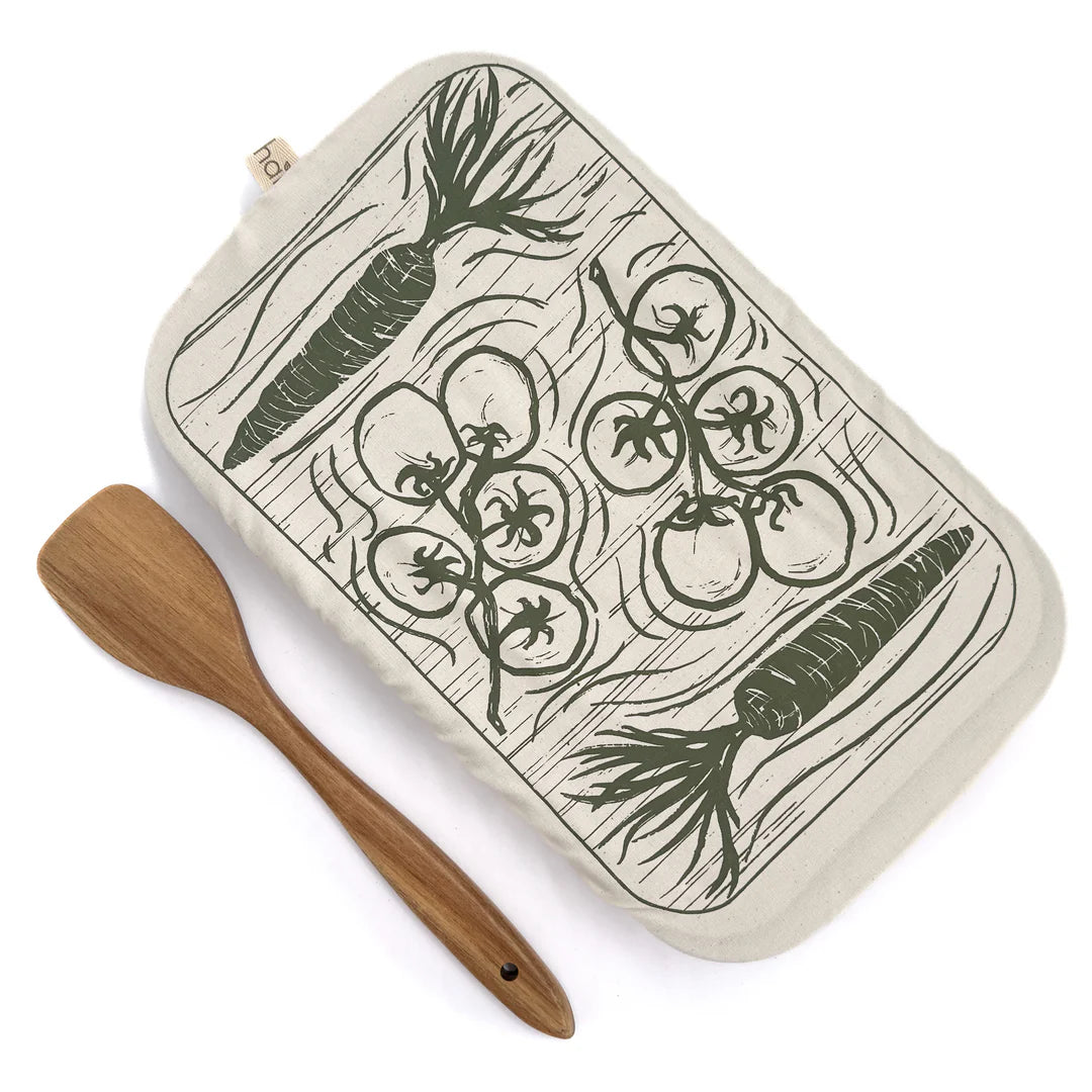 Halo "Farm to Table" Cotton Dish Covers and Tea Towel (assorted sizes)