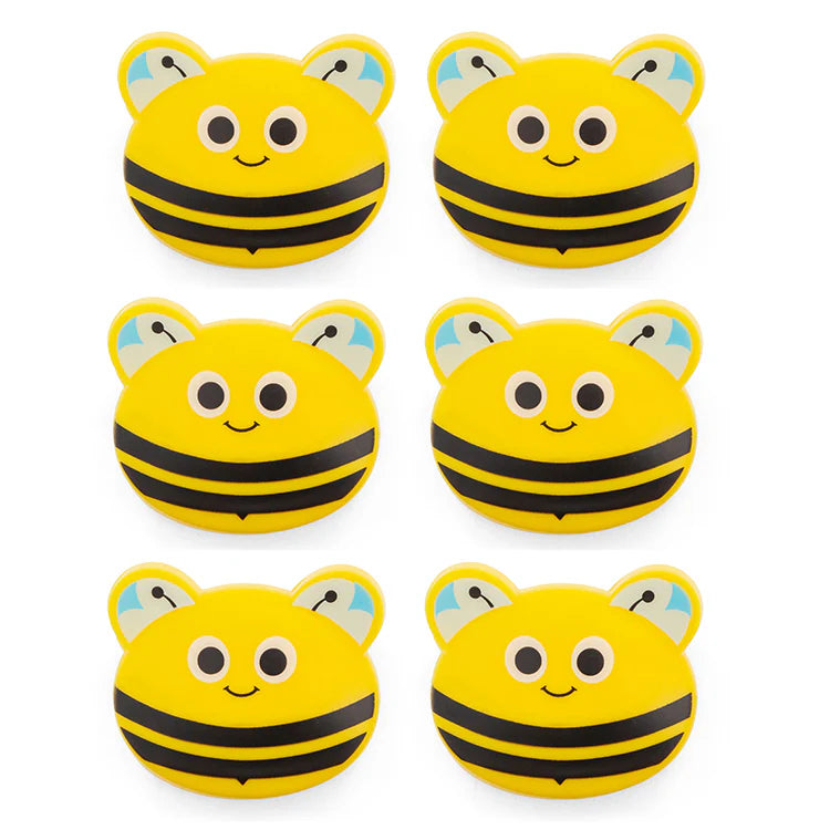 Bumble Bee Bag Clips (set of 6)