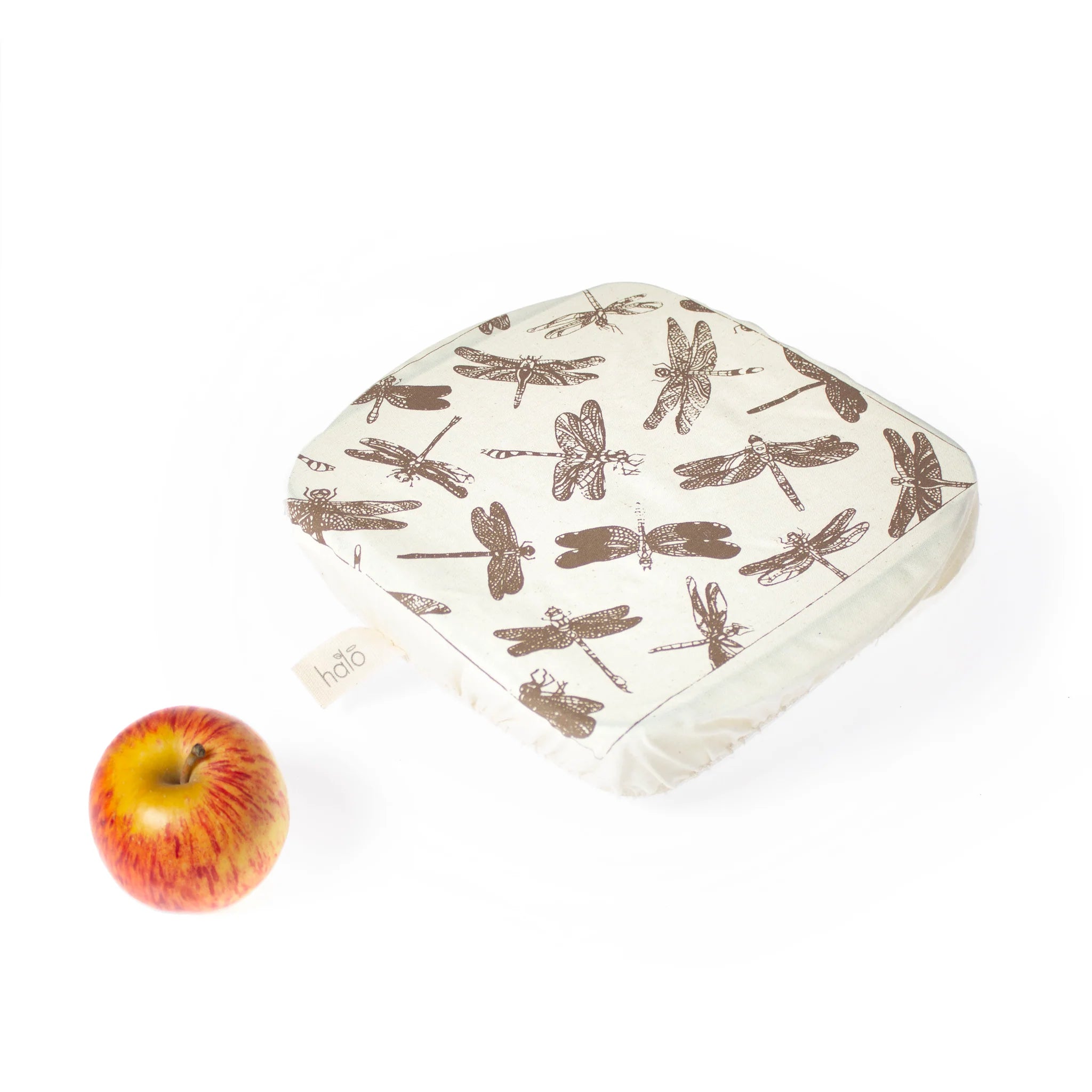 Halo "Butterflies and Dragonflies" Cotton Dish Covers (assorted sizes, round and square)