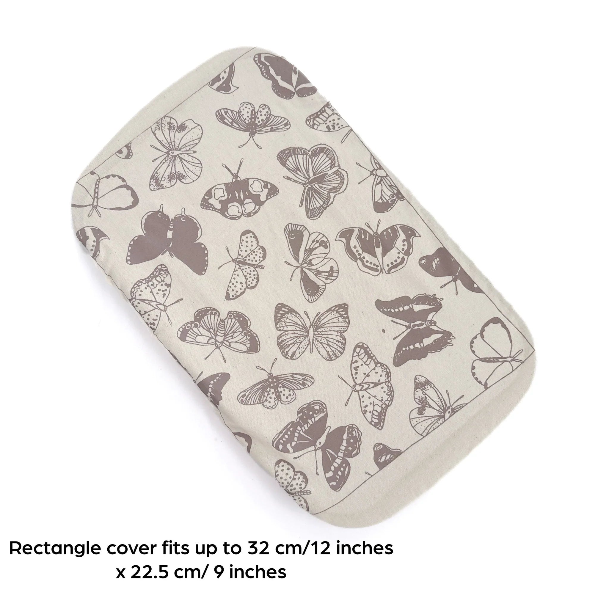 Halo "Butterflies and Dragonflies" Cotton Dish Covers (assorted sizes, round and square)