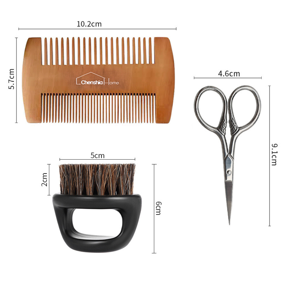 Premium Beard Grooming Kit (3pc)