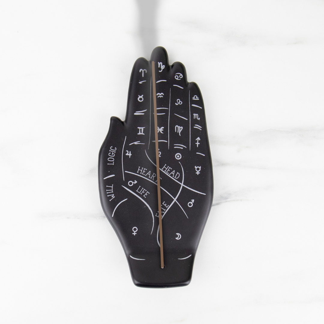 Palmistry Incense Burner