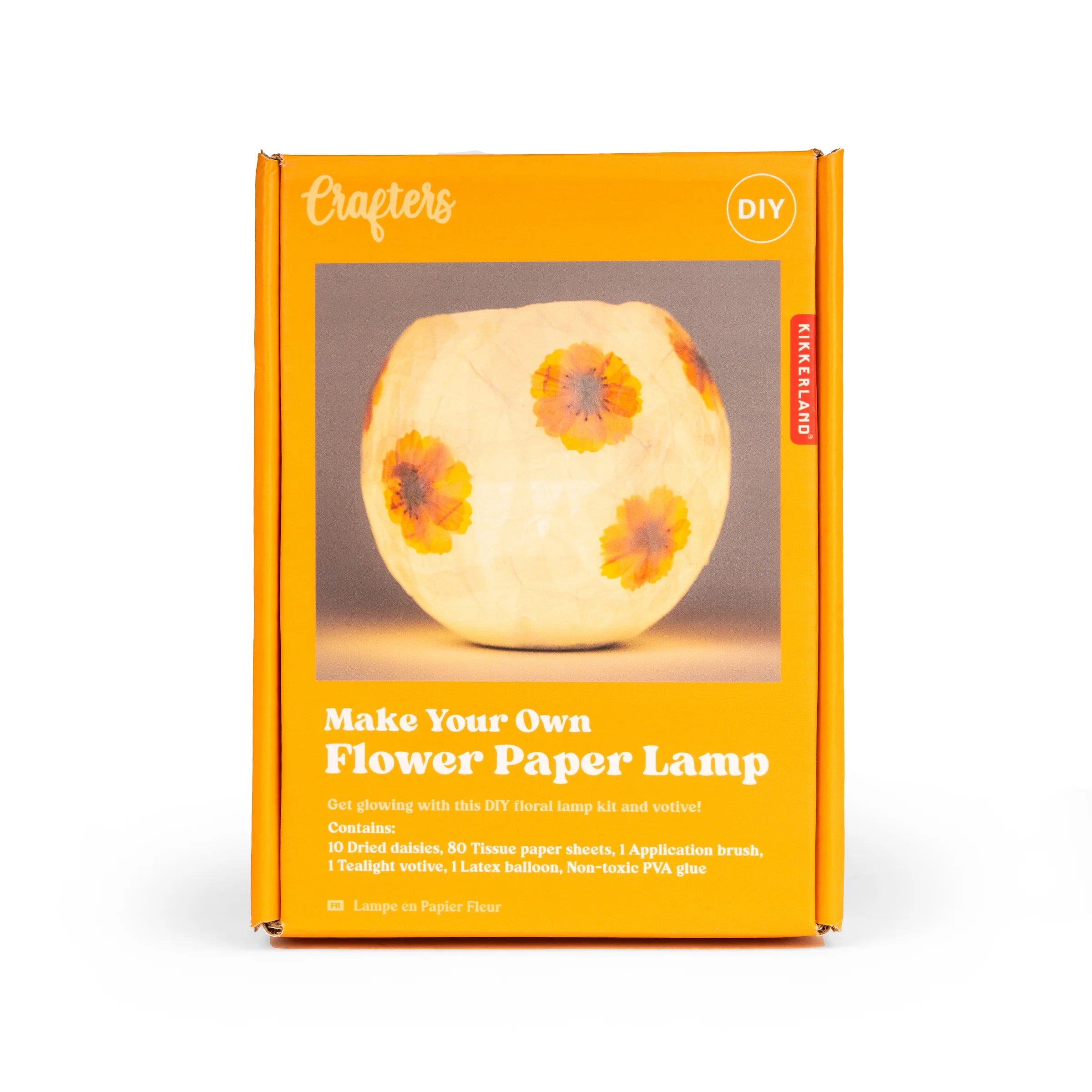 Make Your Own Flower Paper Lamp