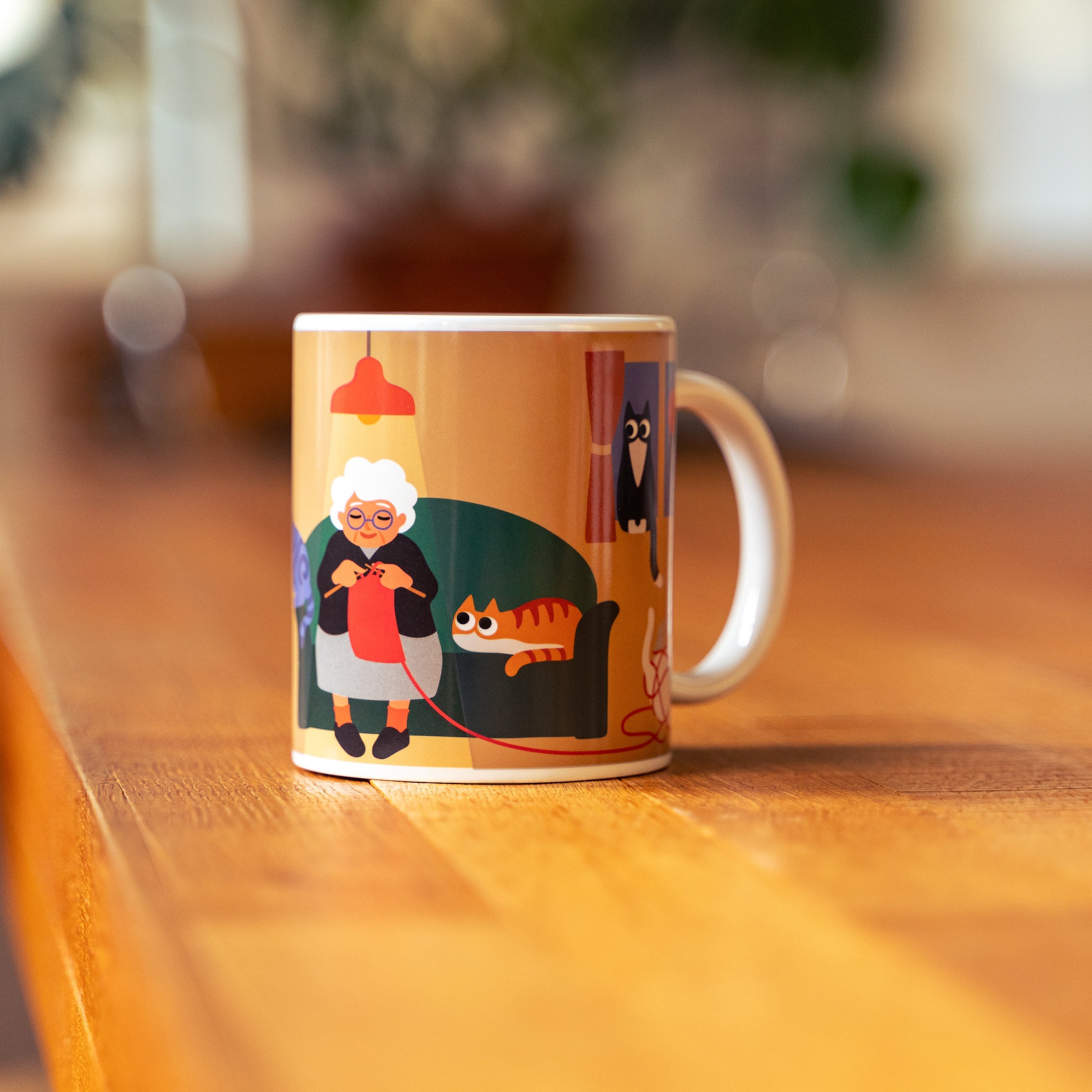 Cat Lady Heat-Changing Mug