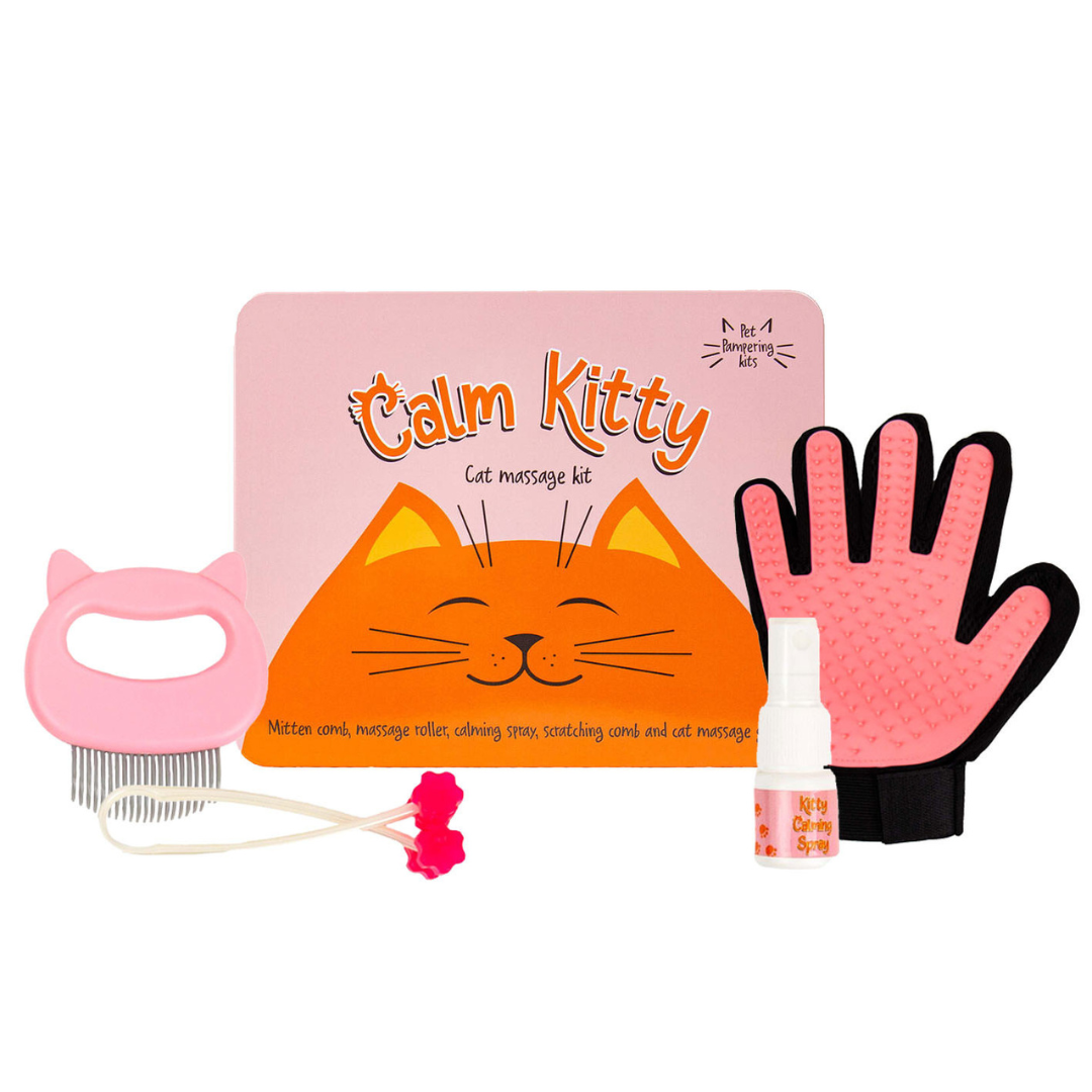 Calm Kitty Cat Massage Kit
