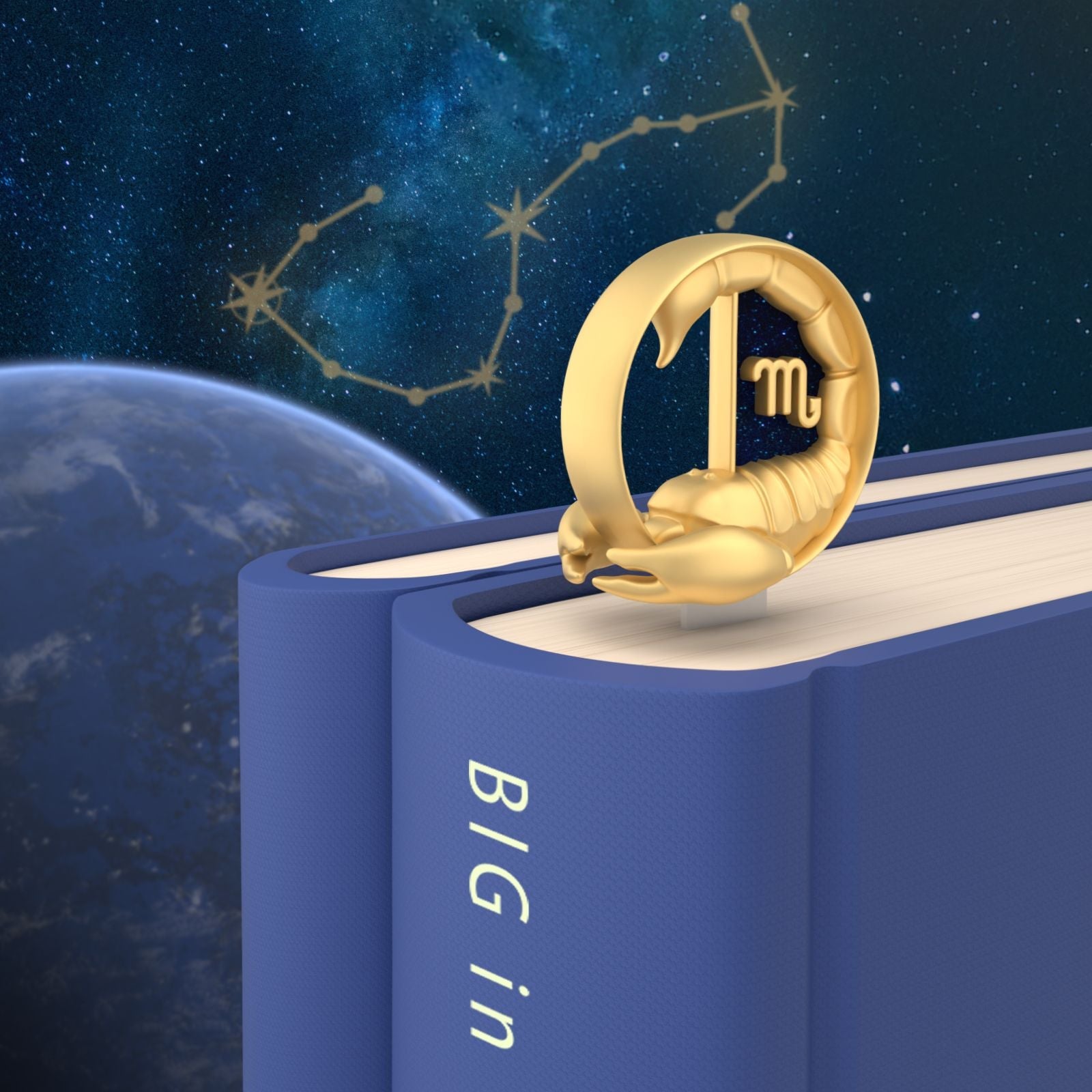 Zodiac Premium Metal Bookmarks