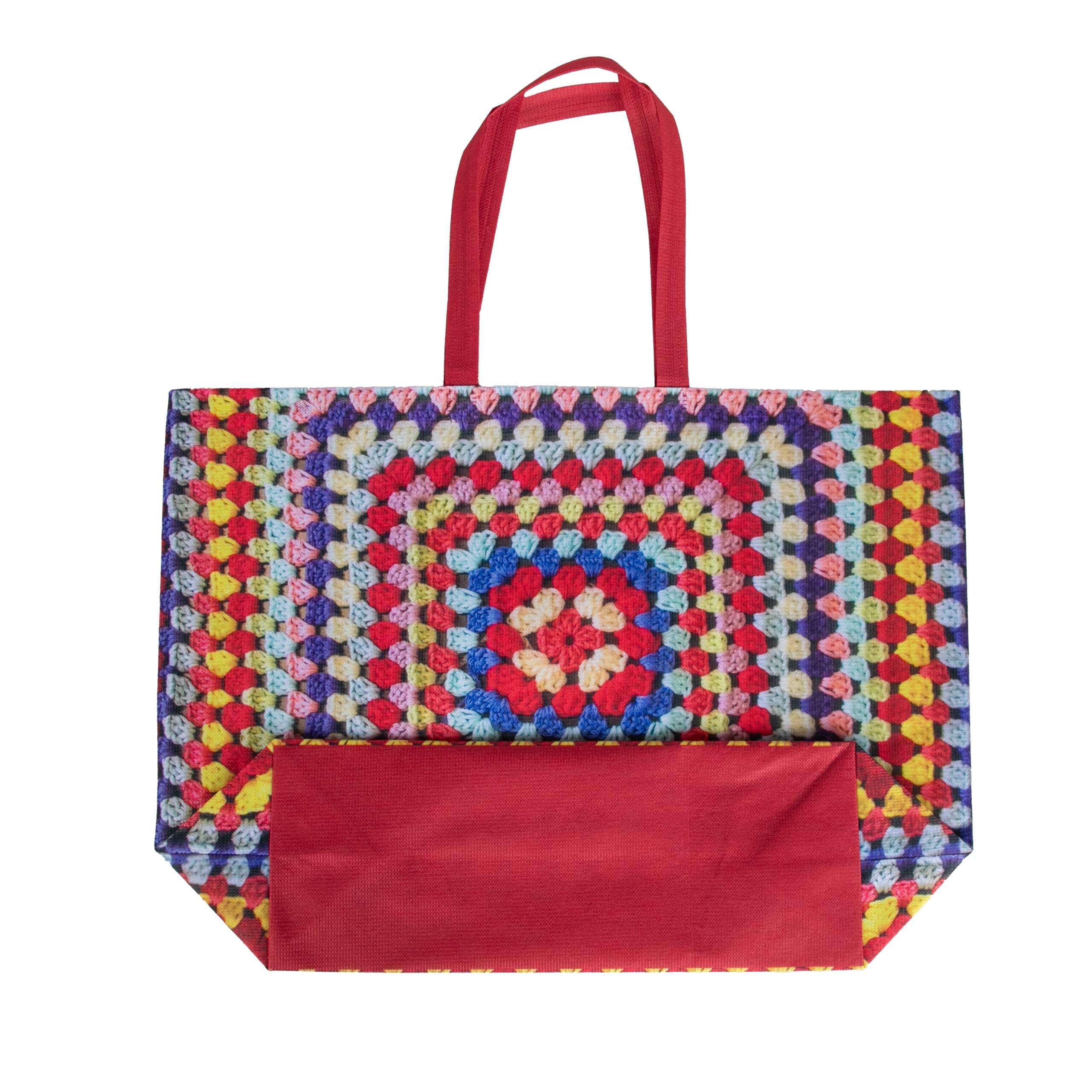 "Granny Square" XL Reusable Shopper Bag