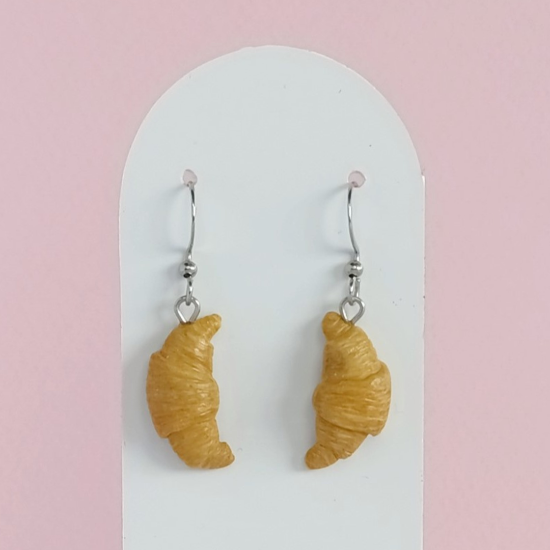 Croissant Dangle Earrings