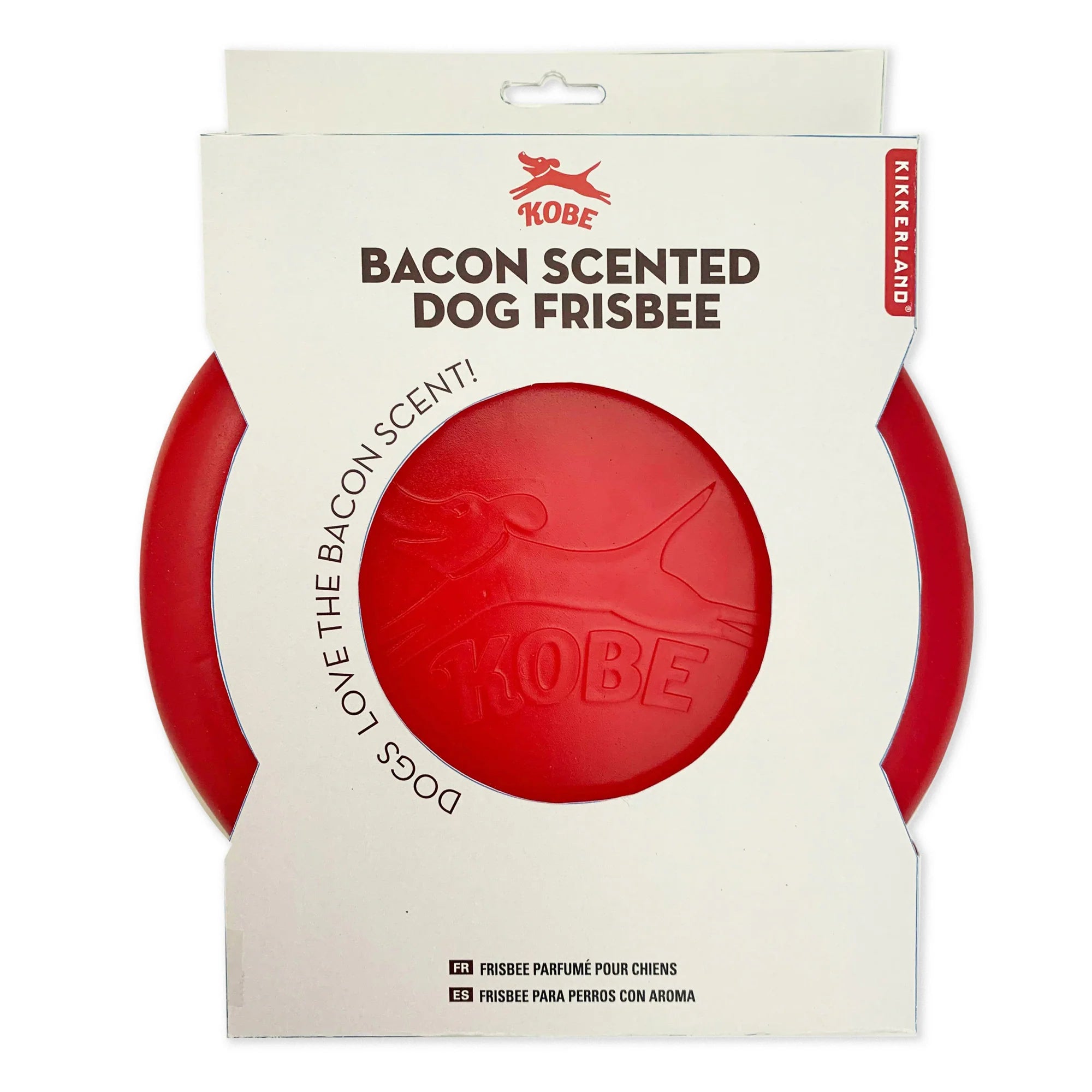 Kobe Bacon-Scented Frisbee for Dogs