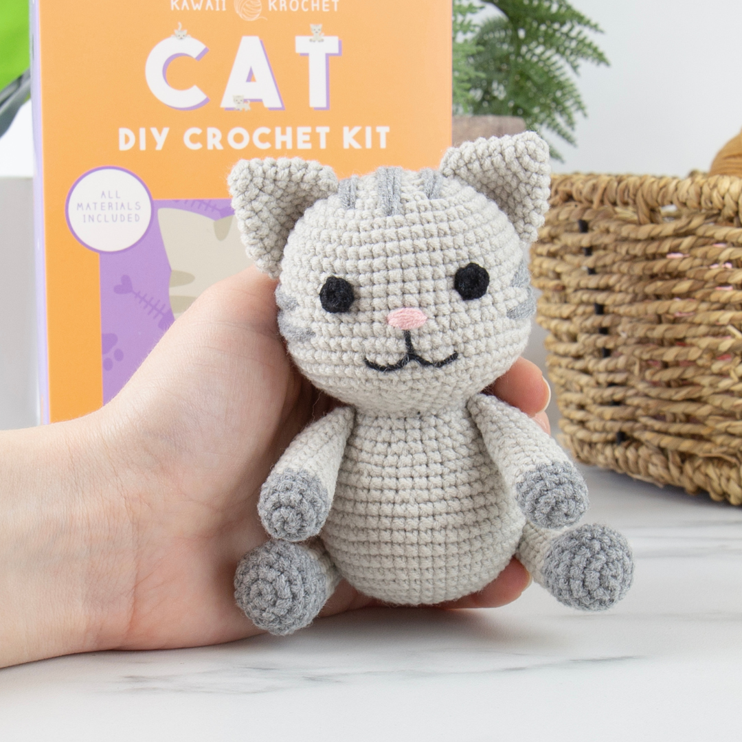 DIY Kawaii Crochet Kit – Cat