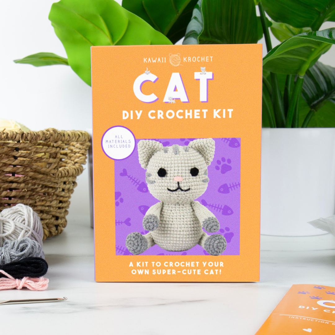 DIY Kawaii Crochet Kit – Cat