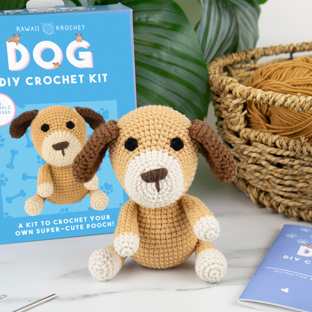 DIY Kawaii Crochet Kit – Dog