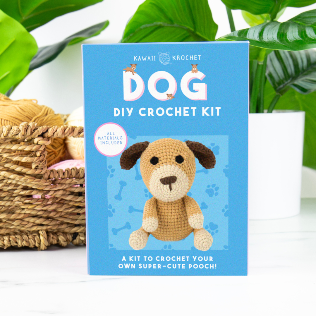 DIY Kawaii Crochet Kit – Dog