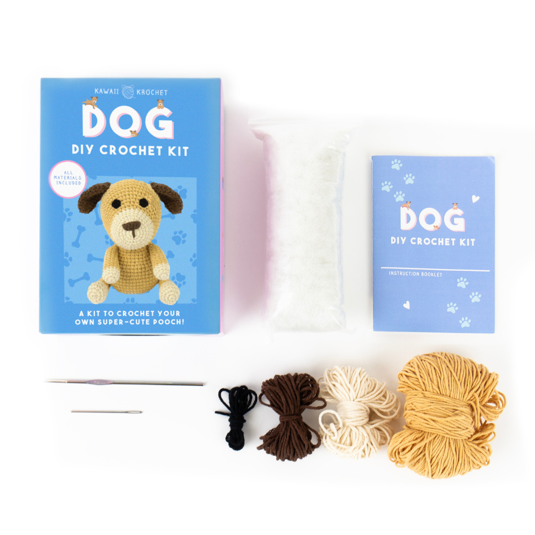 DIY Kawaii Crochet Kit – Dog