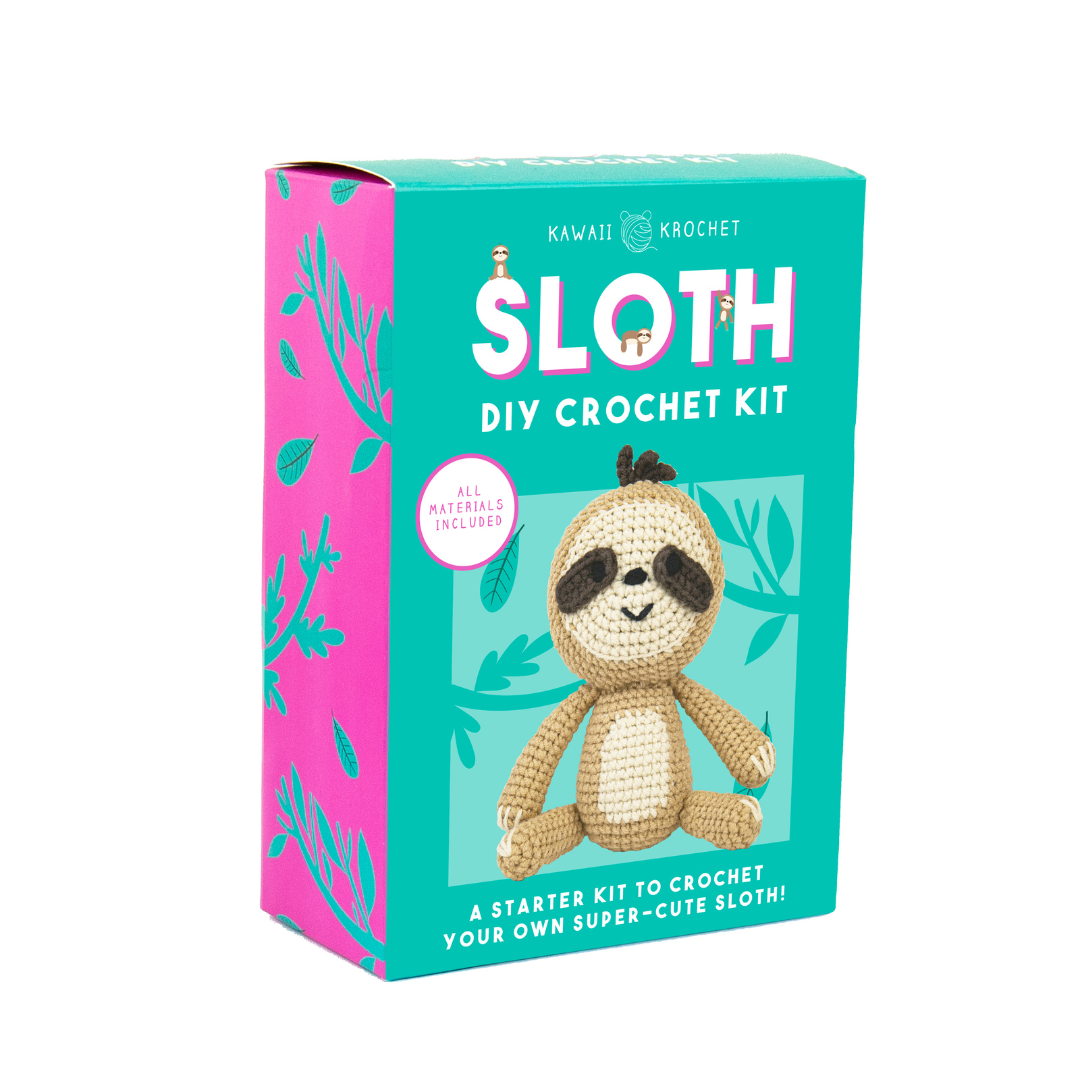 DIY Kawaii Crochet Kit – Sloth