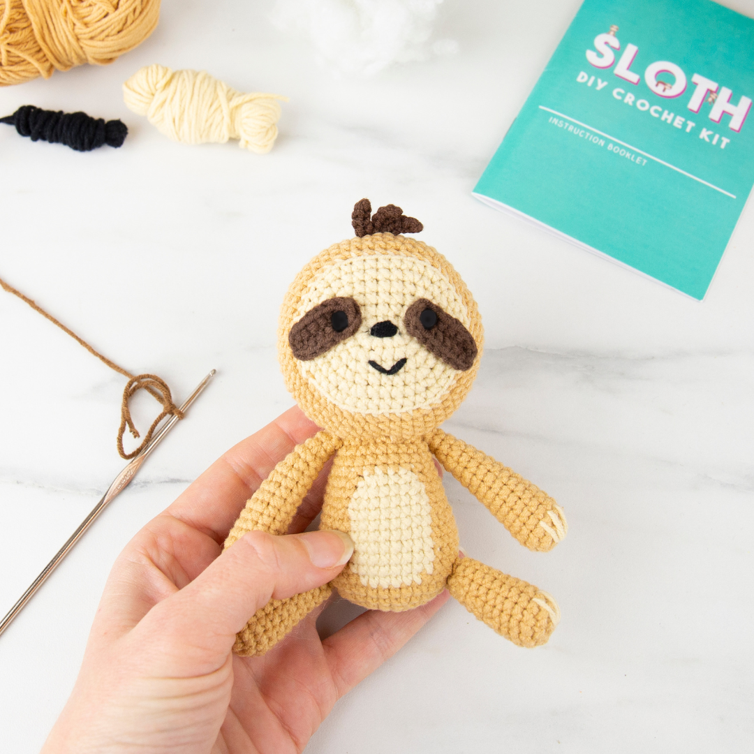 DIY Kawaii Crochet Kit – Sloth