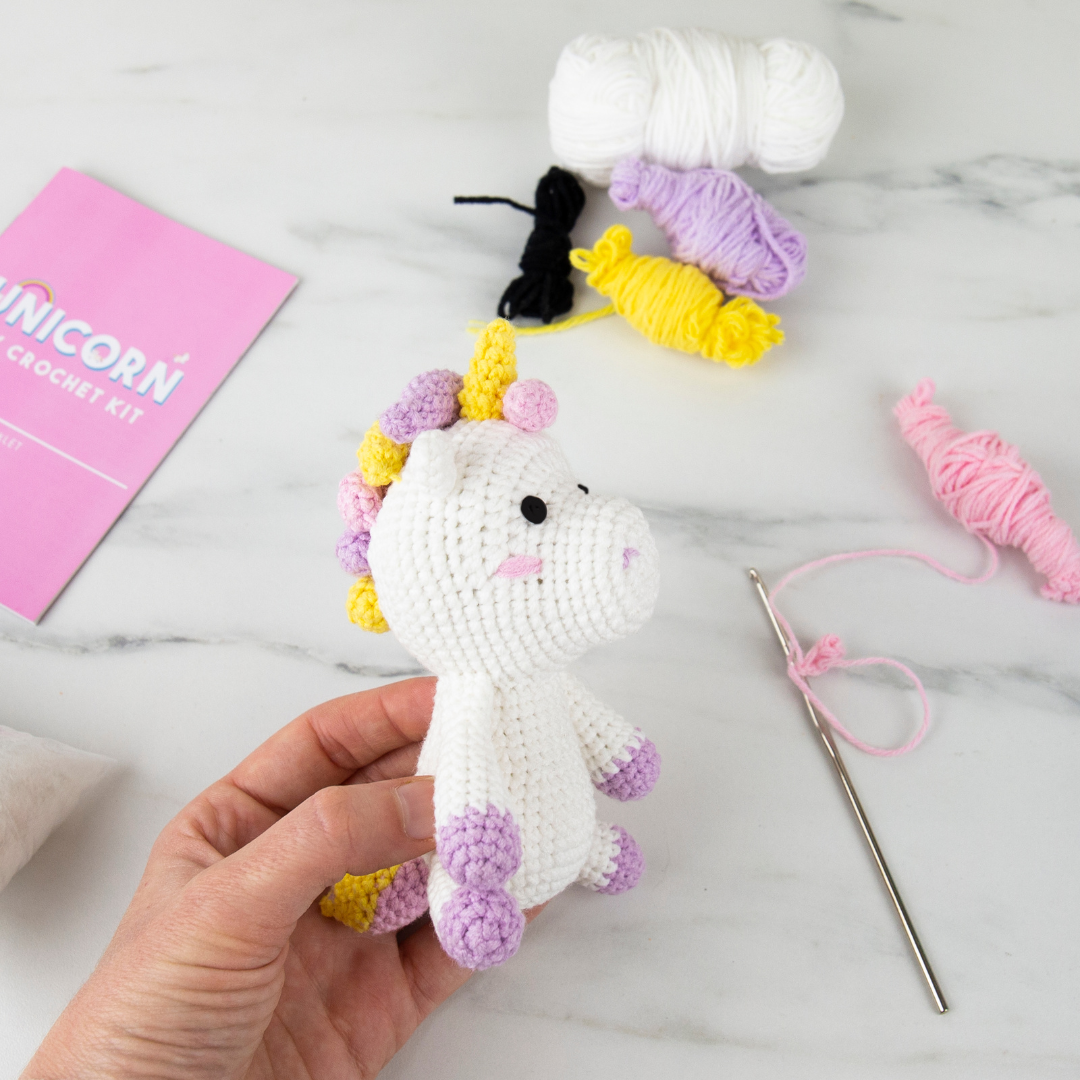 DIY Kawaii Crochet Kit – Unicorn