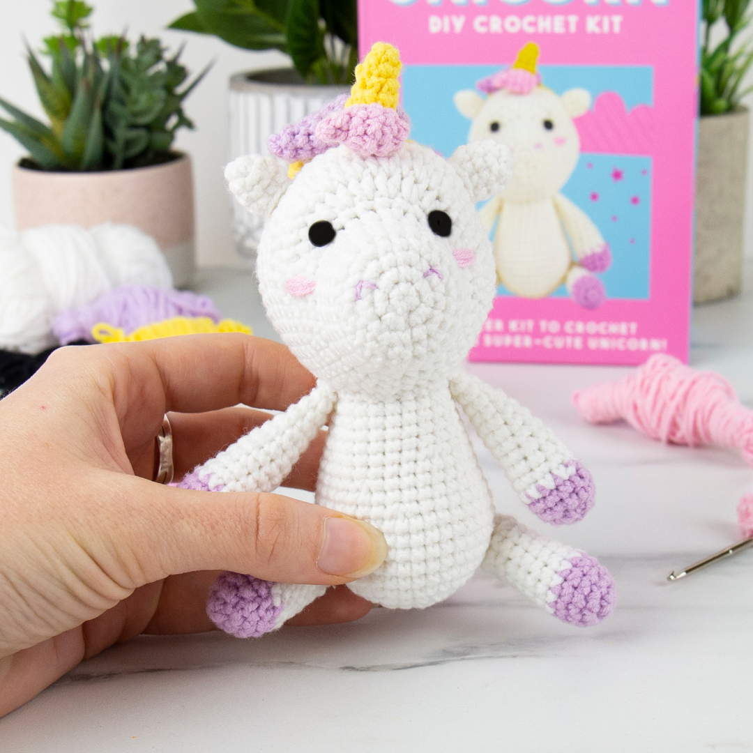 DIY Kawaii Crochet Kit – Unicorn