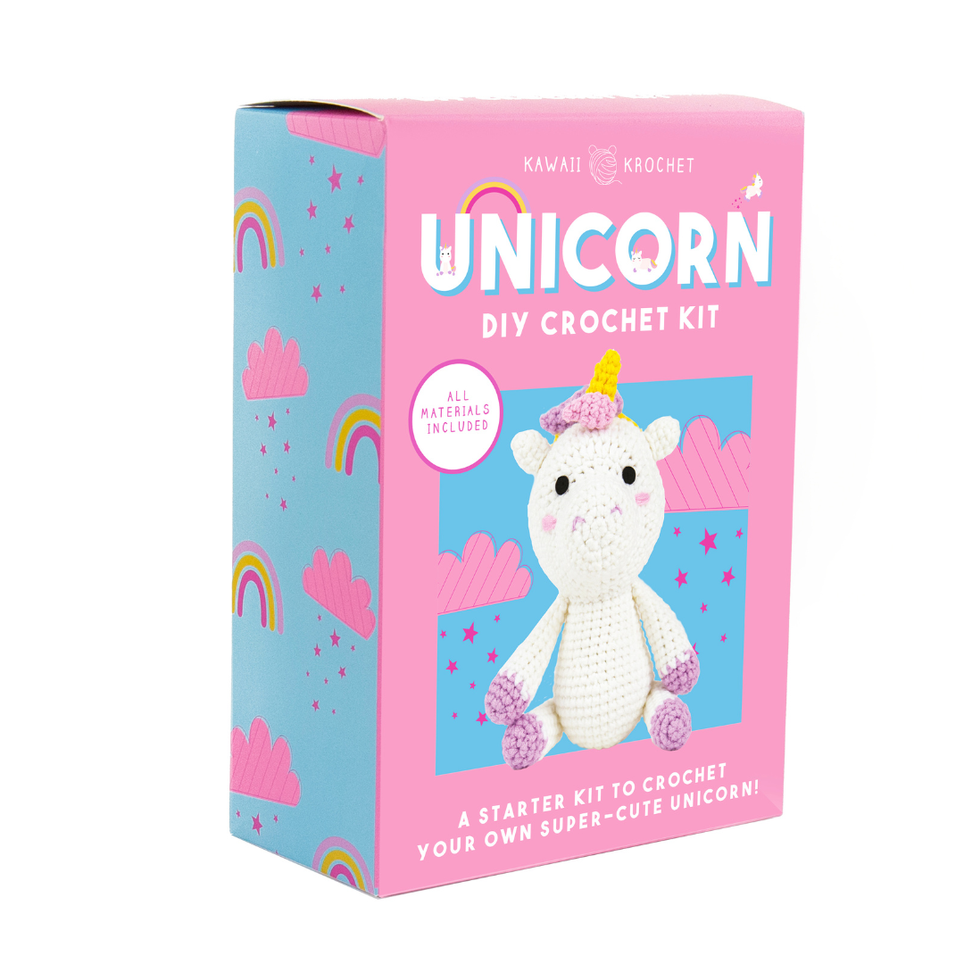 DIY Kawaii Crochet Kit – Unicorn